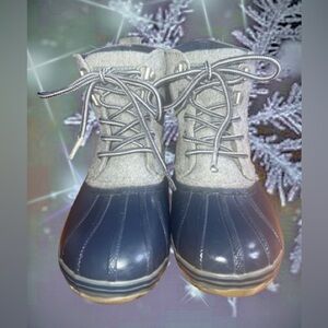 Sperry Bowline Duck-boots, boys sz 2 med